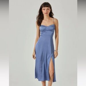 ASTR the Label Bustier Satin Dress - LIKE NEW size S